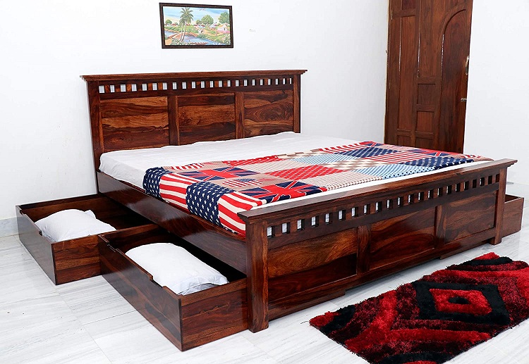 Ágy Design Fiókkal