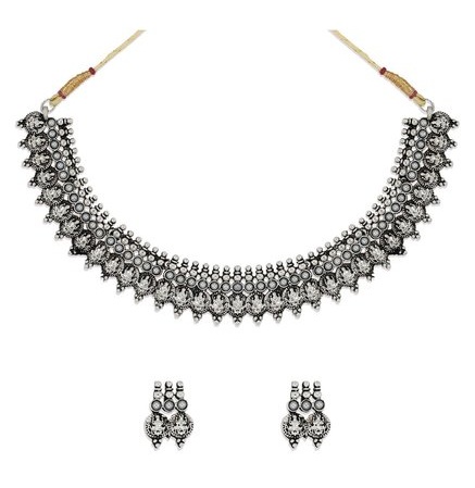 Choker halskæde perle