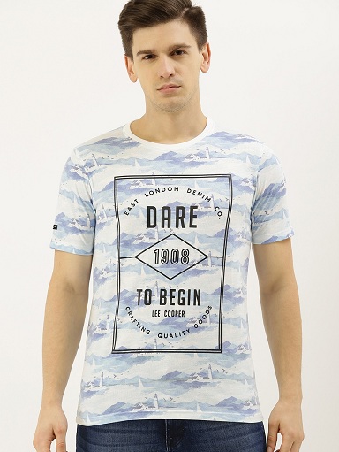 Lee Cooper grafisk T-shirt til mænd