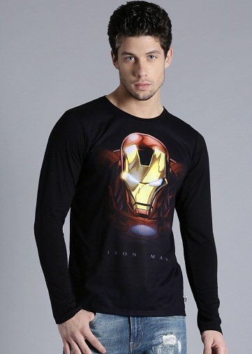 Iron Man T-shirt til mænd