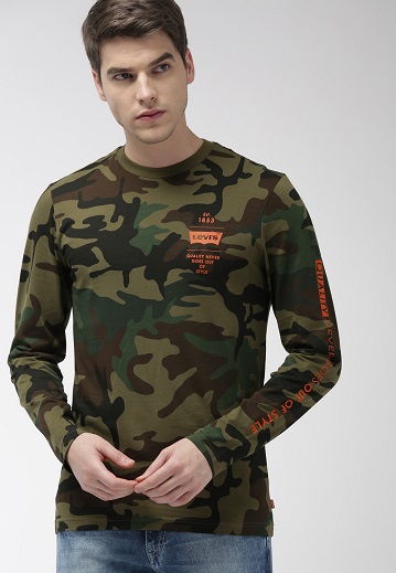 Levis Military T-shirt til mænd