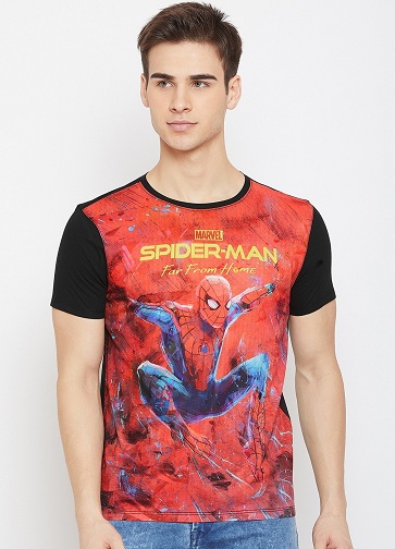 Spider Man T-shirt til mænd