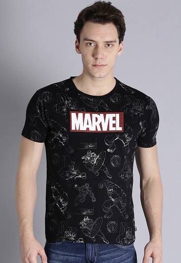 Marvel T-shirt til mænd