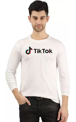 Tik Tok T -shirt til mænd