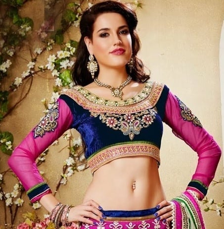 Saree bluse designs til brude