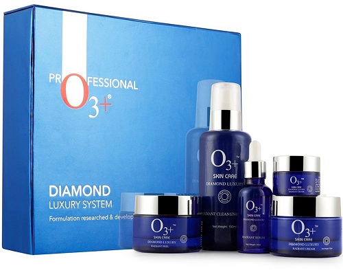 O3+ Diamond Luxury System arcpakolás menyasszonyi sminkhez
