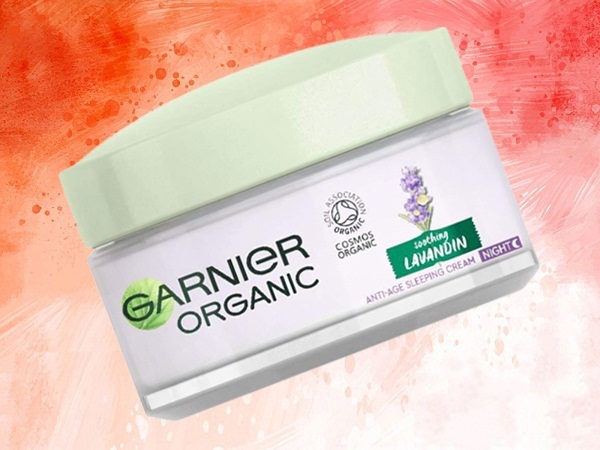 Garnier Organic öregedésgátló alvókrém éjszakai használatra