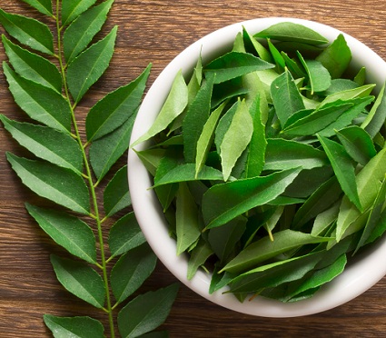 Curry Leaves for Hair Mask