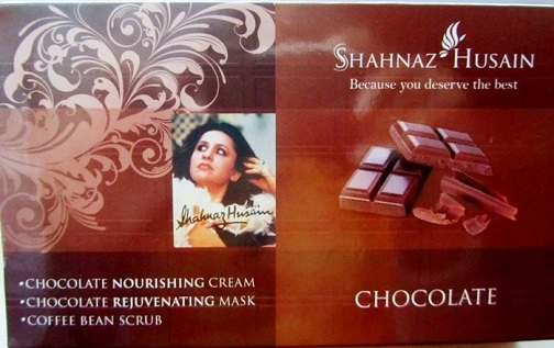 Shahnaz Hussain csokoládé arcpakolás