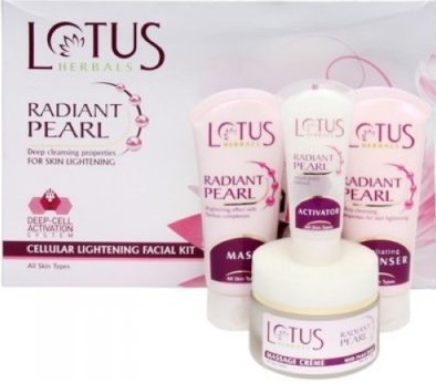 Lotus Herbals Radiant Platinum Cellular Anti-Aging Facial Kit