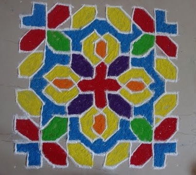 14 af 14 Rangoli