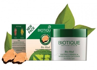 Biotique Bio Mud Youthful Firming & amp; Revitaliserende ansigtspakke