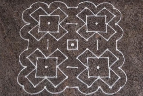 Geometriai tervezés Rangoli