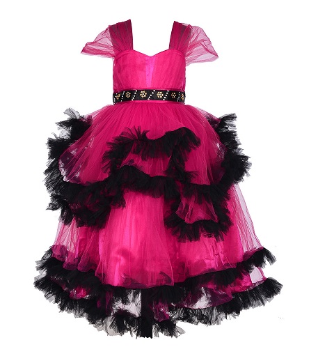 Designer Barbie Maxi kjole til 5 -årig pige
