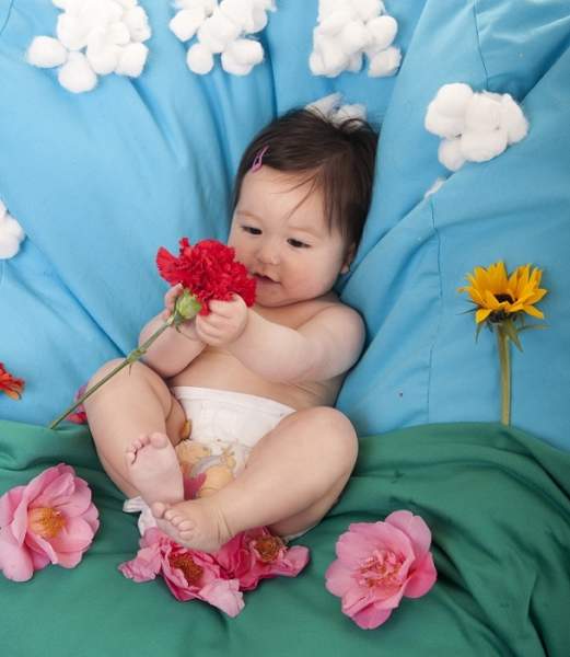 blomster baby navne