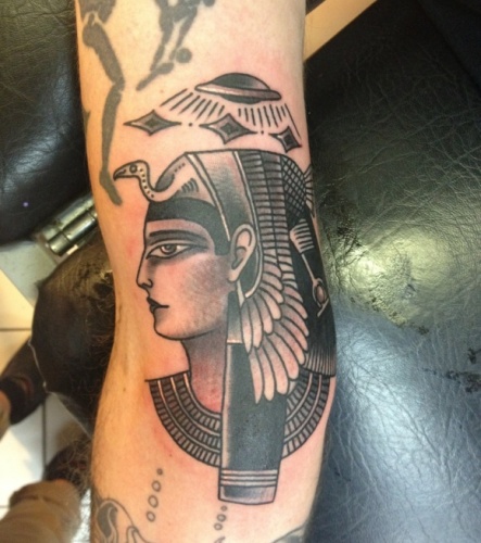 Ideiglenes egyiptomi tetoválások