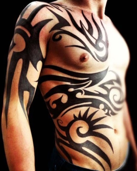 Törzsi tetoválás férfiaknak