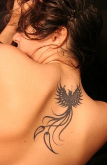 Tribal Bird Tattoo Designs