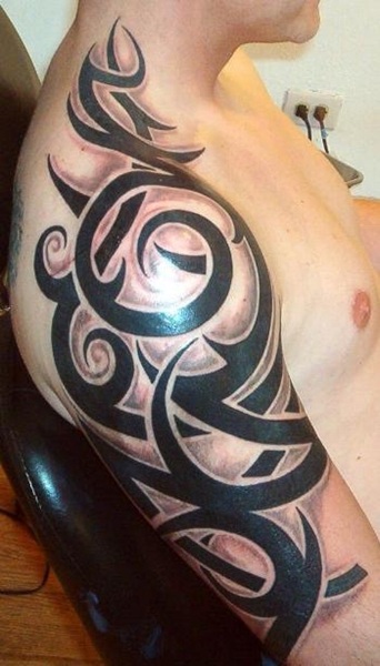 Tribal keltisk tatoveringsdesign