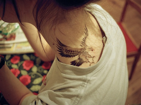 Tribal tatovering til piger