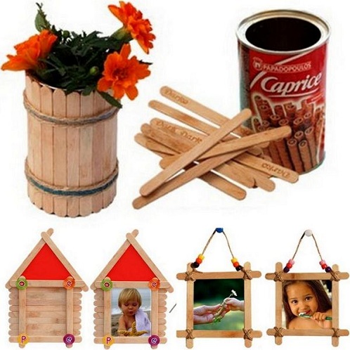 Popsicle Sticks kézműves ötlet
