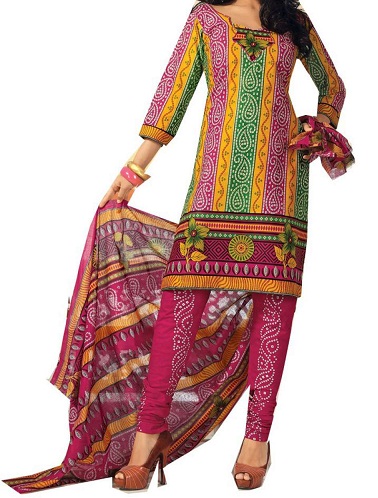 Jaipuri Print Salwar Suit