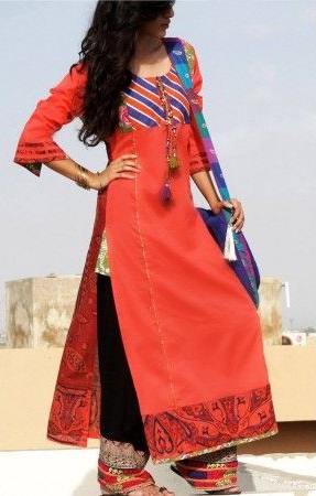 Pakistansk designer Cotton Kurti