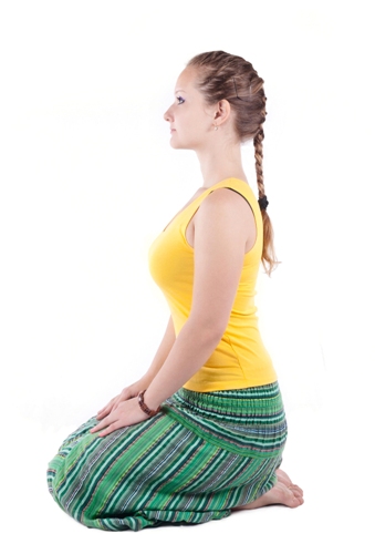 Diamond Pose - Vajrasana Yoga sundhedsmæssige fordele