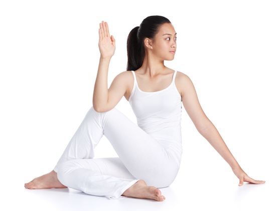 Half Twist Pose - Matsyendrasana jóga az egészségért