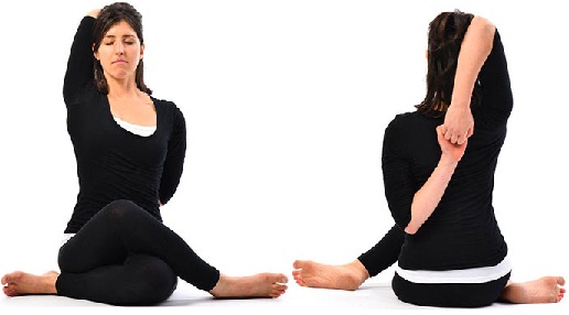 Cow Head Pose - Gomukhasana Yoga Practice for seksuelle problemer
