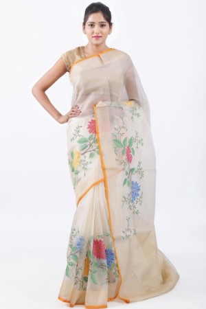 Organza Silk Saree