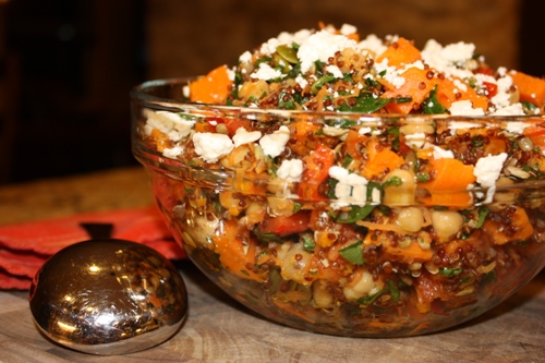 Salat af sød kartoffel kost til vægttab