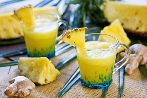 Ananas og ingefær Detox