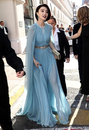 Fan Bingbing i en Elie Saab -kjole