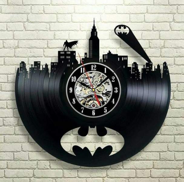 Batman Arkham City Logo Bedste vægur
