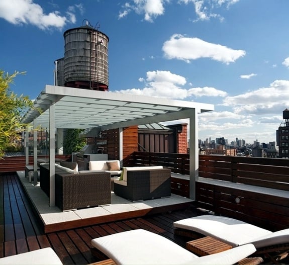 Terrasse loft design