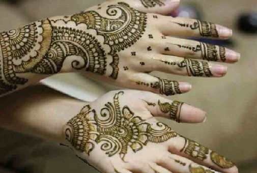 Mehendi Designs Back and Front