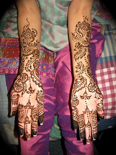 Rajasthani Mehendi -mønster