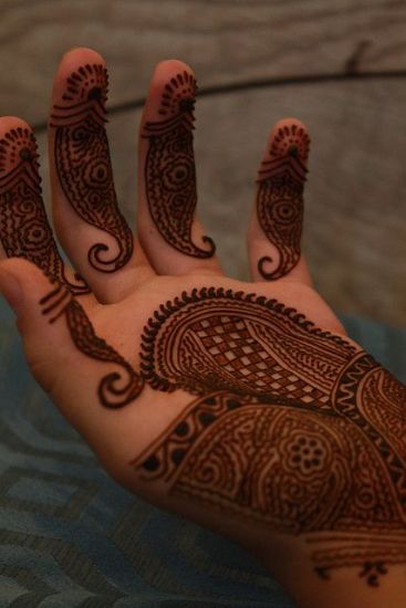 Indiai Mehndi minta