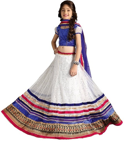 Indisk stil Lehanga Choli kjole