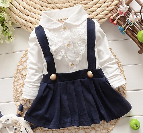 Pinafore Baby Frock