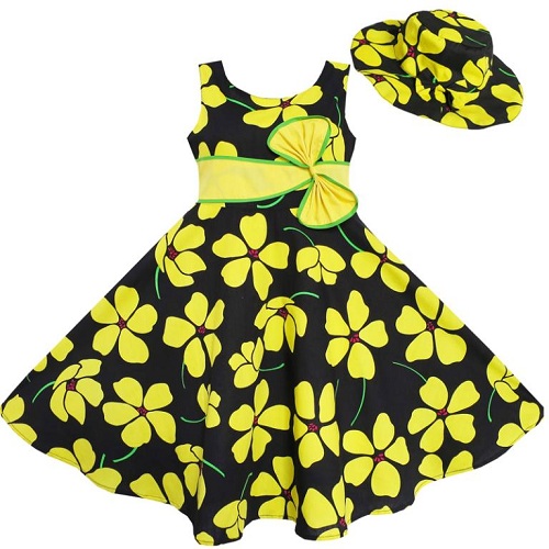 Baby Frock sapkával