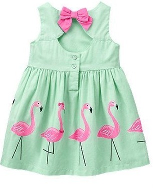 Bomulds Baby Frock