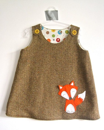 Gyapjú Baby Frock