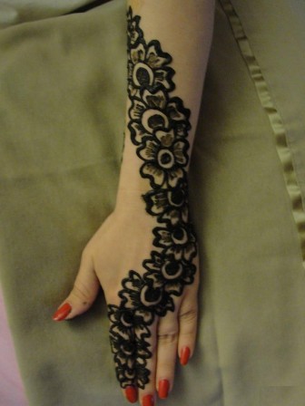 arabiske mehndi designs til hænder