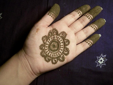 Rund Mehndi -form