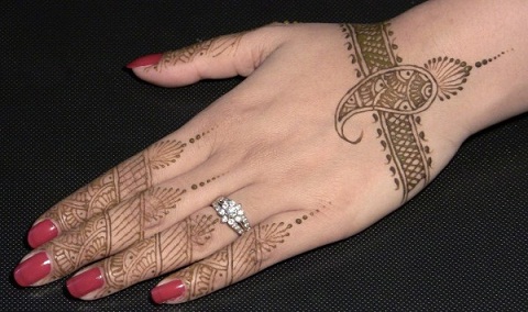 Mango Mehndi -designs til hænder