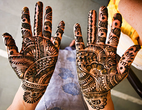 Arabisk Mehndi Design