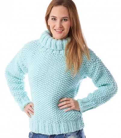 Turtleneck női pulóver