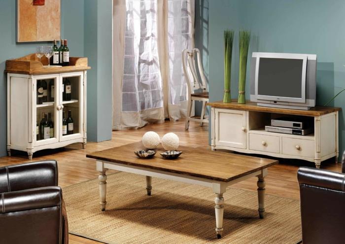 50 -luvun tyyli retro -kalustettu olohuone täydellinen sohvapöytä -pukeutujakaappi ambar -muebles